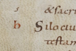 Source reference in St. Gall, Stiftsbibliothek, Cod. 284, p. 12
